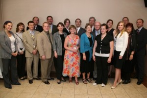 Business Week representatives attended a reception at the U.S. Embassy in Warsaw